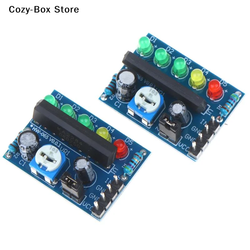 [ZY]1/2/3Pcs KA2284 Power Audio Level Indicator Module Battery Capacity Indicator Red Green LED For Voltmeter Volume VU Meter