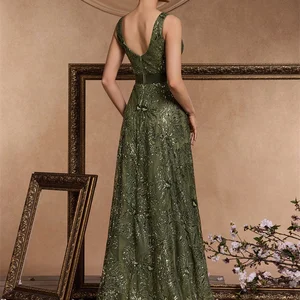 Lucyinlove lüks seksi derin v yaka sequins mavi akşam elbise, kadın zarif v geri düğün parti uzun balo balo elbisesi kokteyl 6 Büyük satış, giydirme partisi, gök mavisi-no. 3