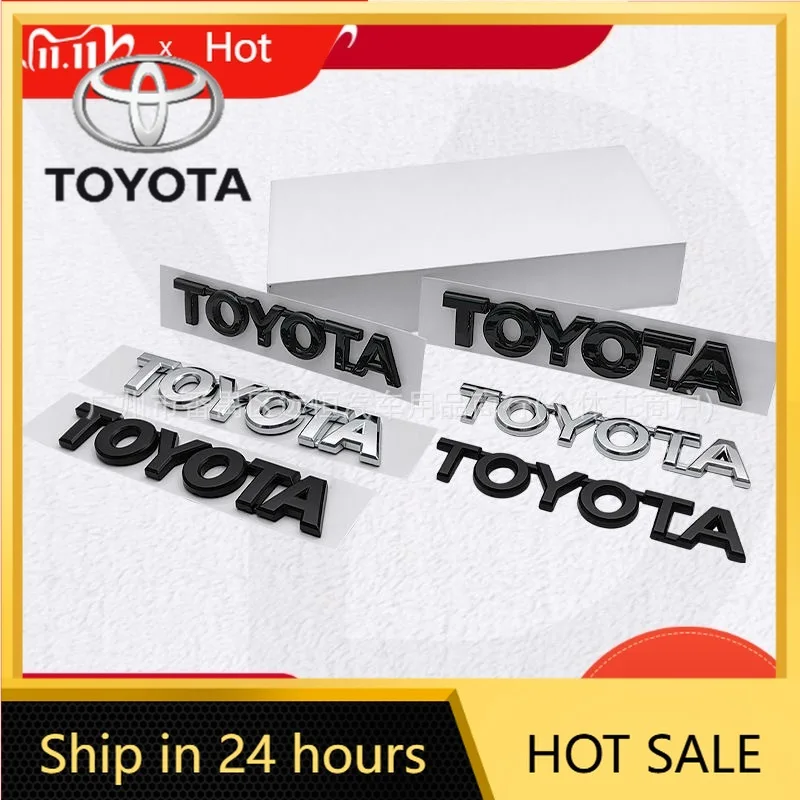 

Новые 3D-наклейки из АБС-пластика для Toyota Corolla 2026: эмблемы, значки, декоративные наклейки на багажник и колесные диски