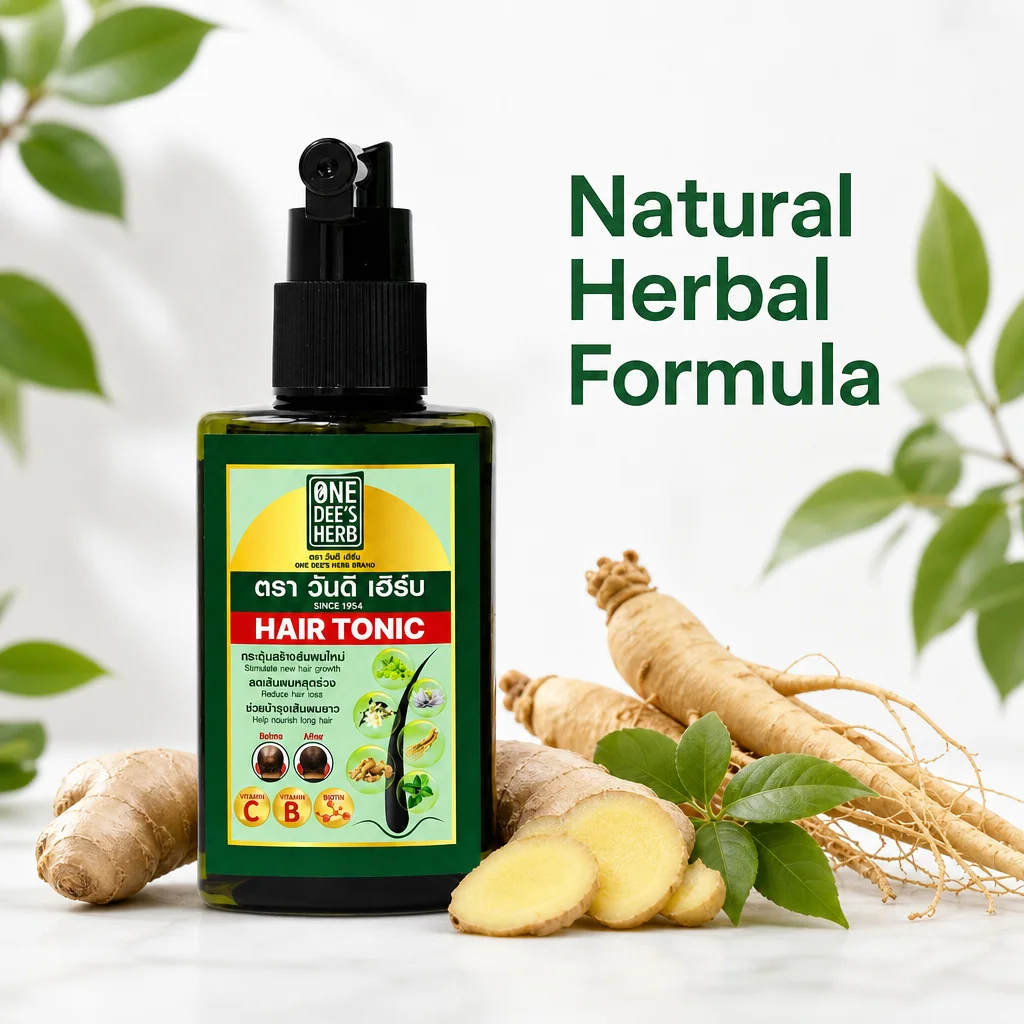 One Dee's Herb Haar Tonic help - Hair Care Natural Ingredients recensie en prijs