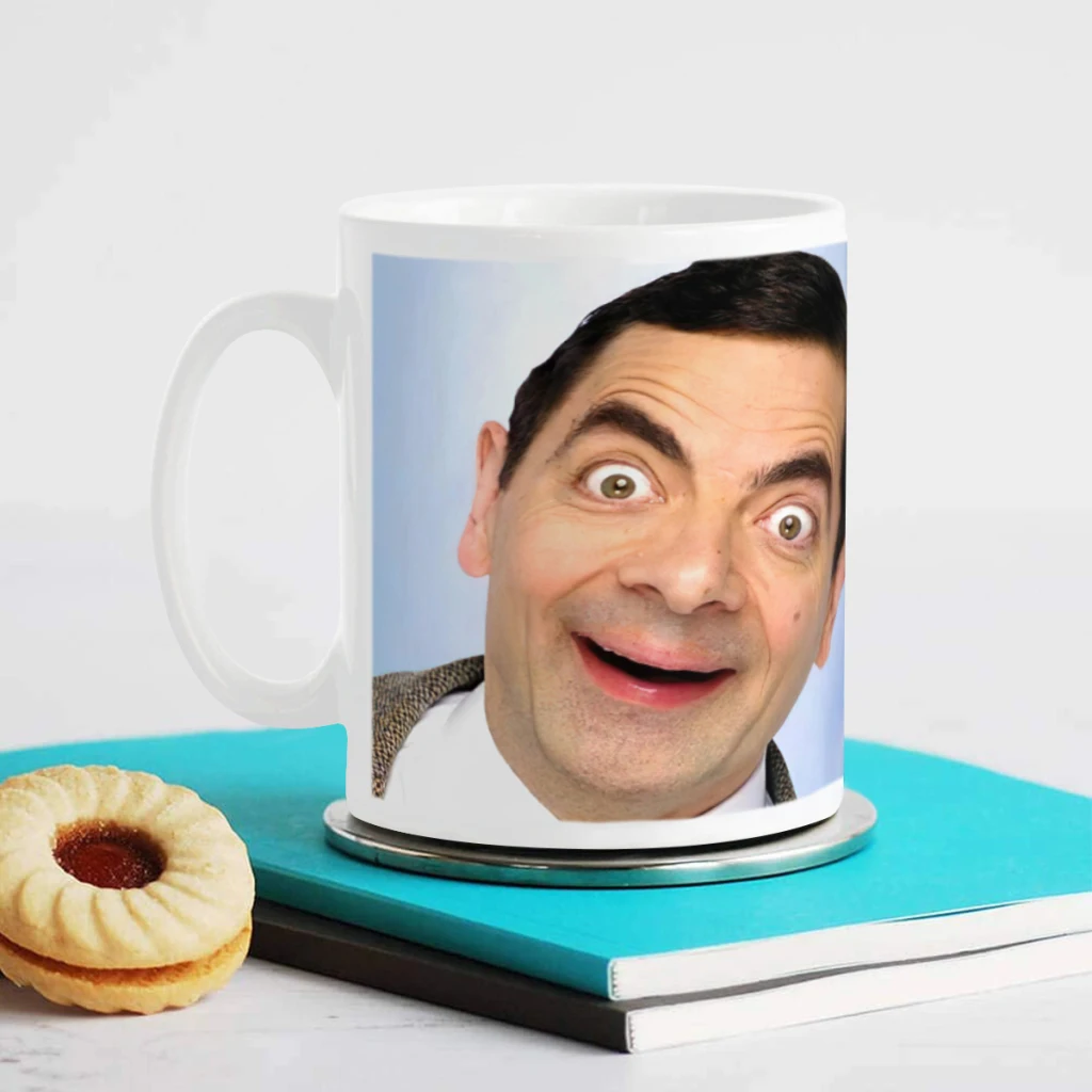 Mr. Bean Ceramics Coffee Mugs Tea Cup Milk Cups Gifts Drinkware Coffeeware