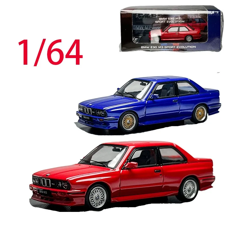 

Mortal Diecast 1/64 Scale BMW Alloy Car Model BMW M3 E30 Sport Play Vehicles Toys for Boys Original Box