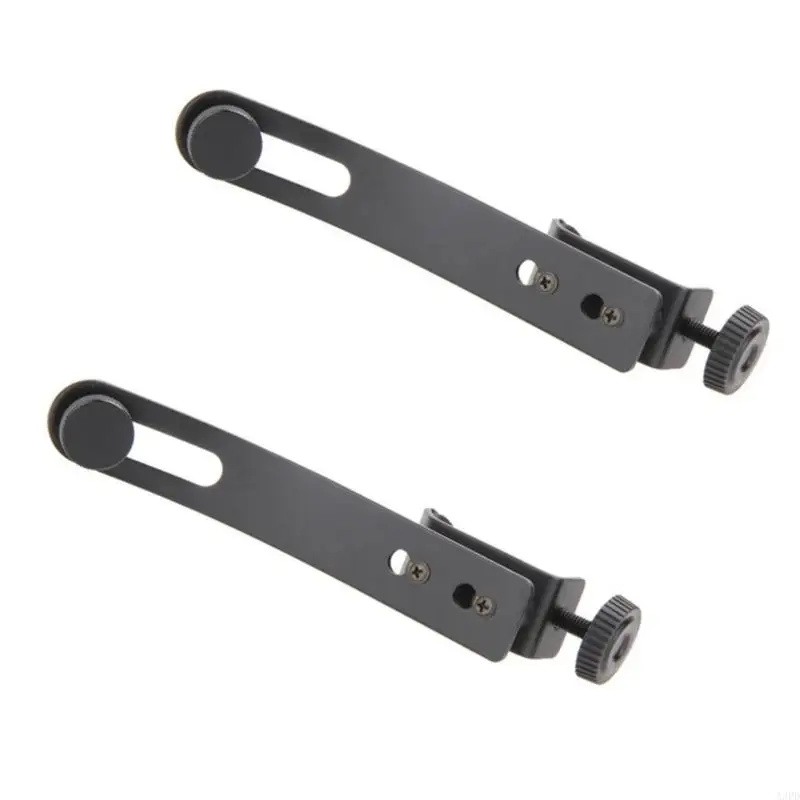 A3PD Set of 2pcs Drum Mic Clamp Shockproof Microphone Clip Holder Easy Installation for Band Member Recording Engineers