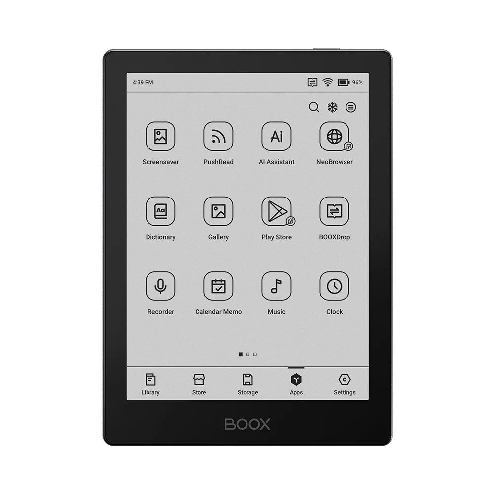 BOOX GO6 E-book Reader Lightweight 146g Equipped With Front Light C NEW!