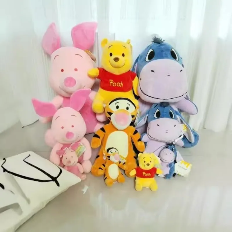 

Eeyore Donkey Winnie Bear Tigger Tiger Piglet Pig And Rabbit Roo Plush Toys Cute Stuffed Animals Kids Soft Doll