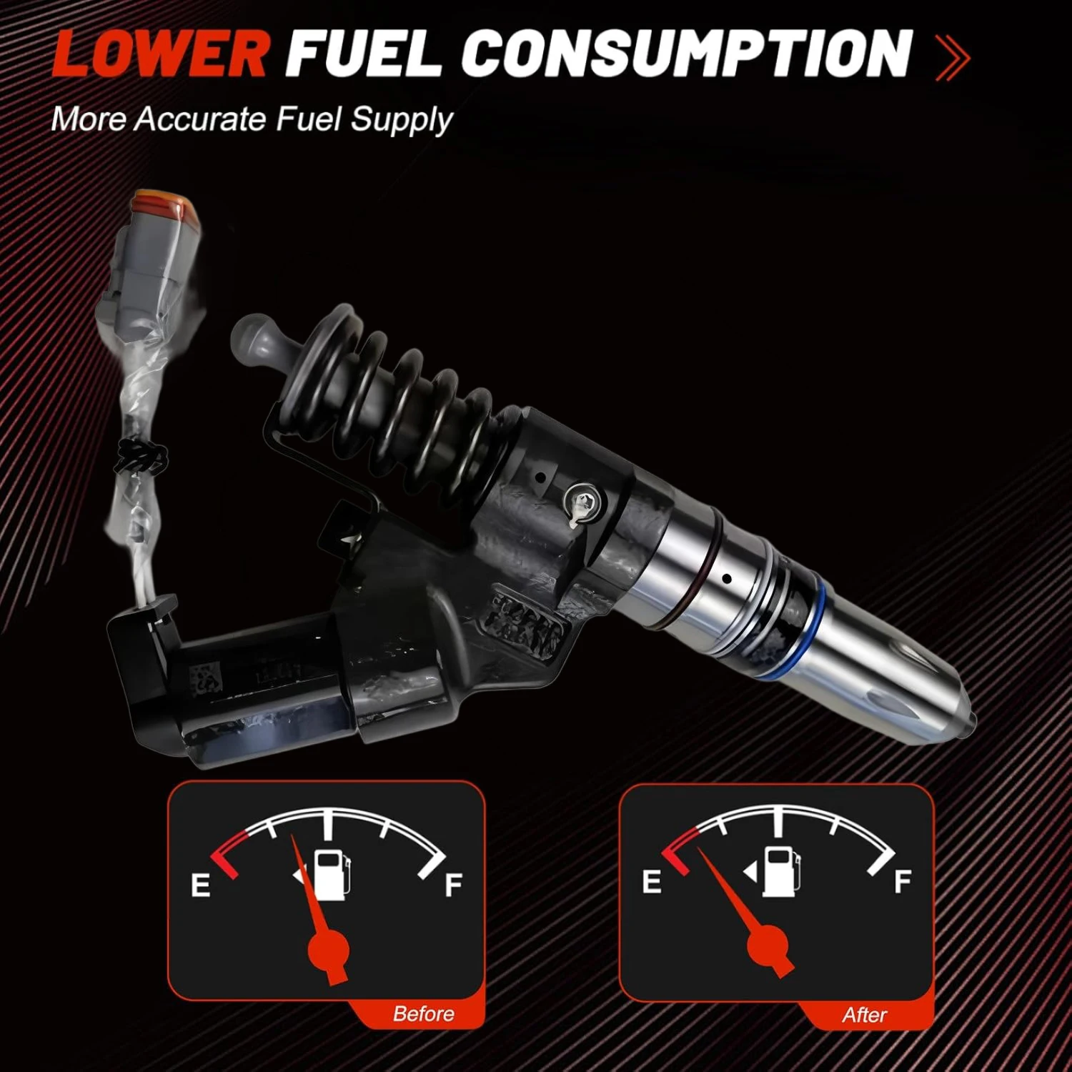 Injektor Common Rail Berkualitas Tinggi 4902921 Injektor Bahan Bakar Diesel untuk Mesin Diesel Cummins ISM QSM M11 QSM11