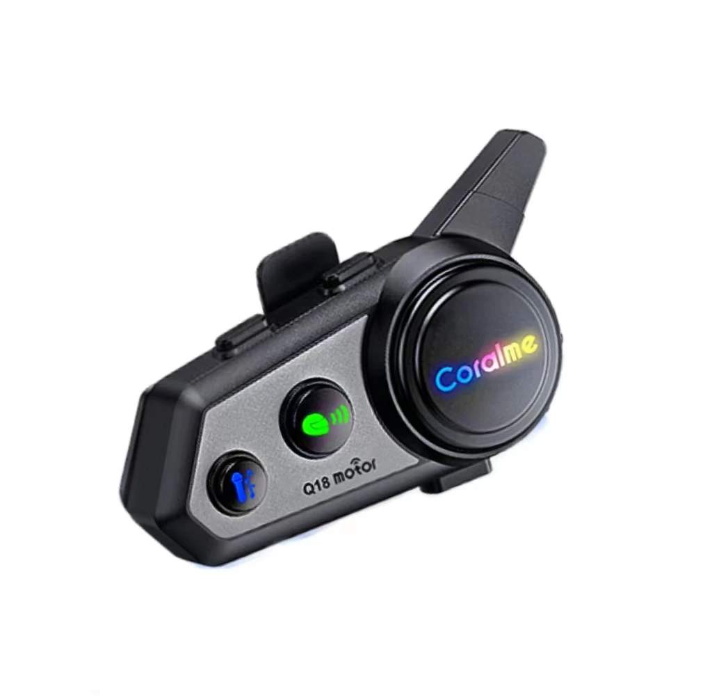 

Мотоциклетные аксессуары Q18: Шлем с интеркомом для двоих, дальность связи 1000 м