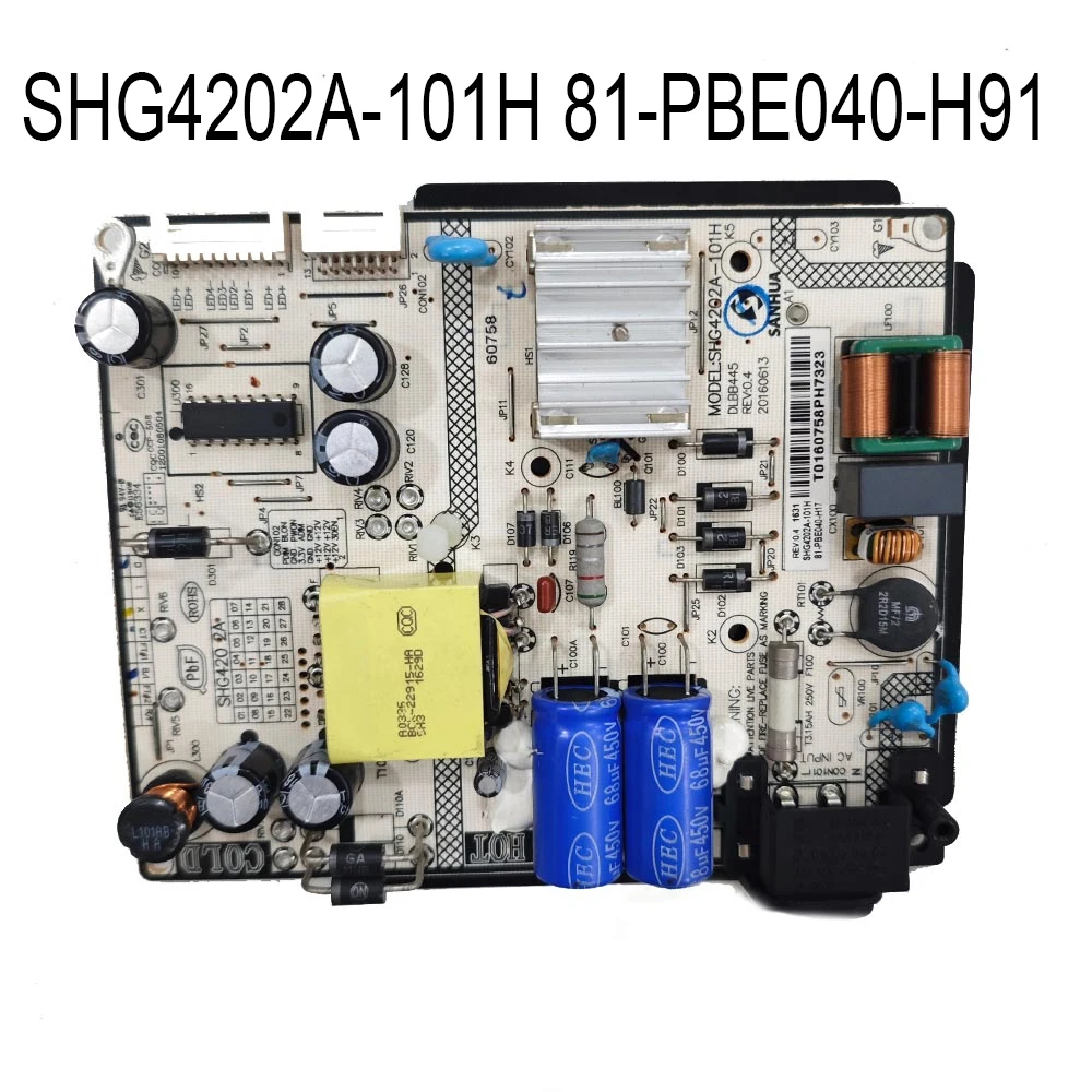 SHG4202A-101H 81-PBE040-H91 High Quality Power Supply Board is for 43S305 43S303 40FS3750 40S305TFAA 43S305TAAA 40FS3750TFAA TV