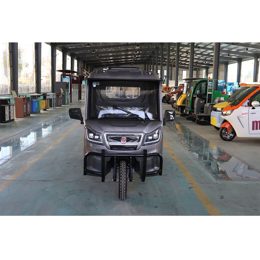 Yc Keyu Comfort Electric Tricycle 3 Wheels Electric Freight Bicycle Tricycle Cargo Delivery Vehicle