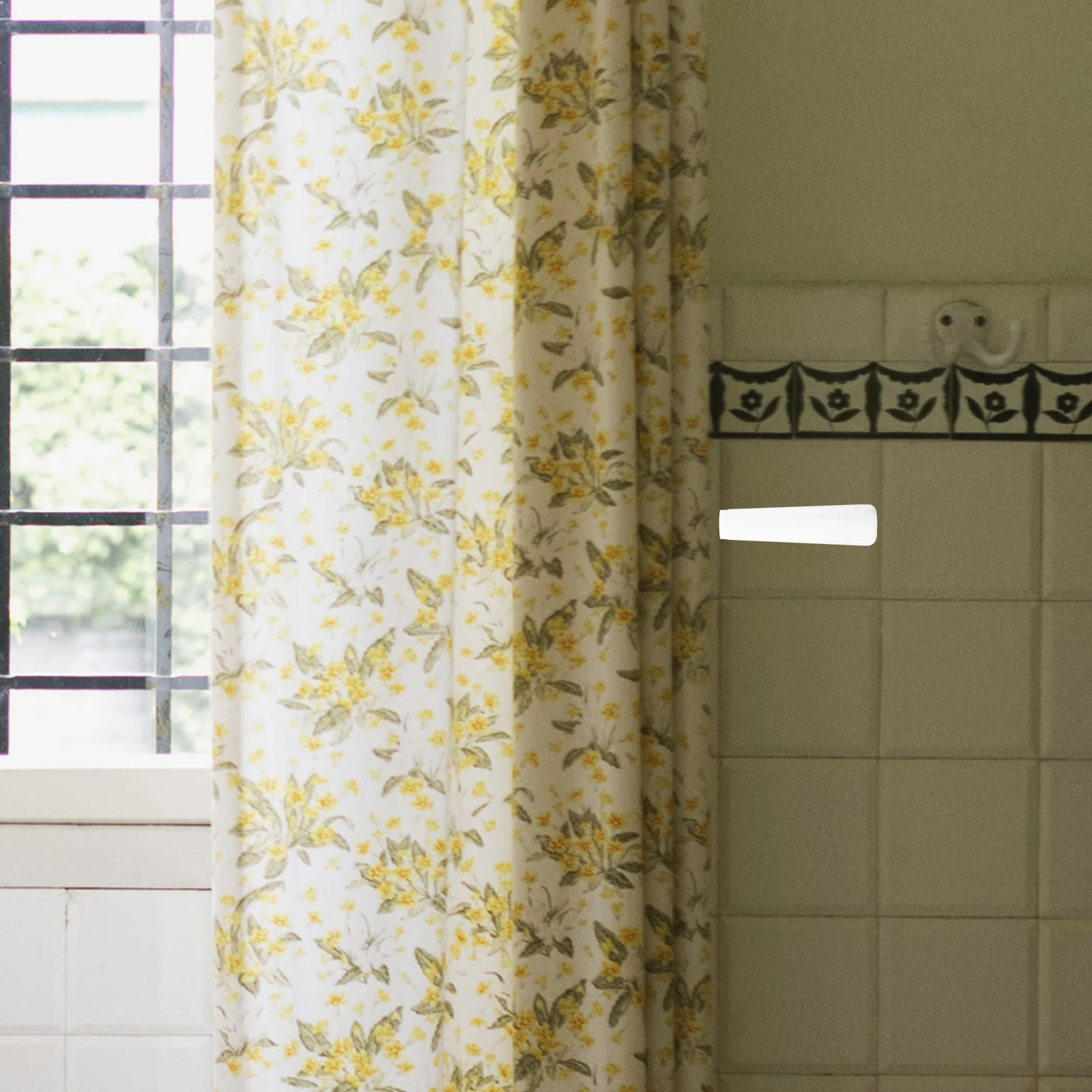 

10Pcs Curtain Rod Blind Wand Handles Replacement Grip Lightweight Easy Install Tilt Rod Handle for Home and Office