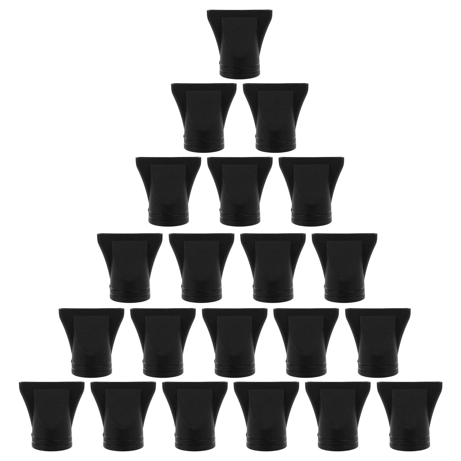 20 قطعة فوهة مجفف الشعر الناشر المرفقات العالمي مجفف شعر استبدال أجزاء مجفف للنفخ ملحق لتصفيف الصالون #4