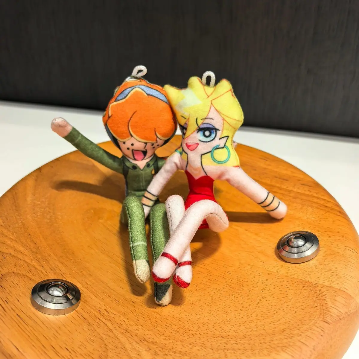 New In Stock 16cm Panty & Stocking With Garterbelt Plush Doll Abstract Joint Flexible Room Decoration Toy Birthday Christma Gift view 3