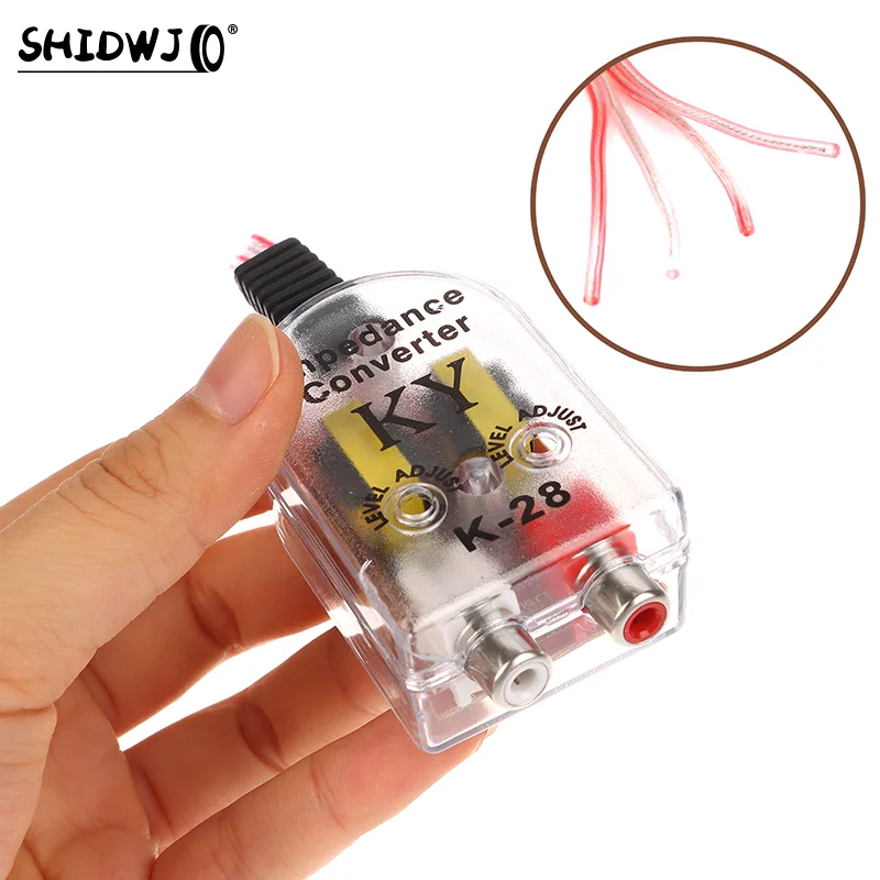 1pcs Audio Subwoofer High To Low Frequency Divider Converter Regulator Filter Car Audio CD Amplifier Accessories