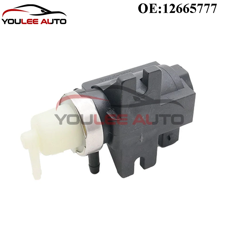 

New 12665777 Turbocharger Wastegate Regulator Solenoid Valve For Cadillac ATS CT4 CT6 CTS XTS 3.0L 3.6L Auto Parts