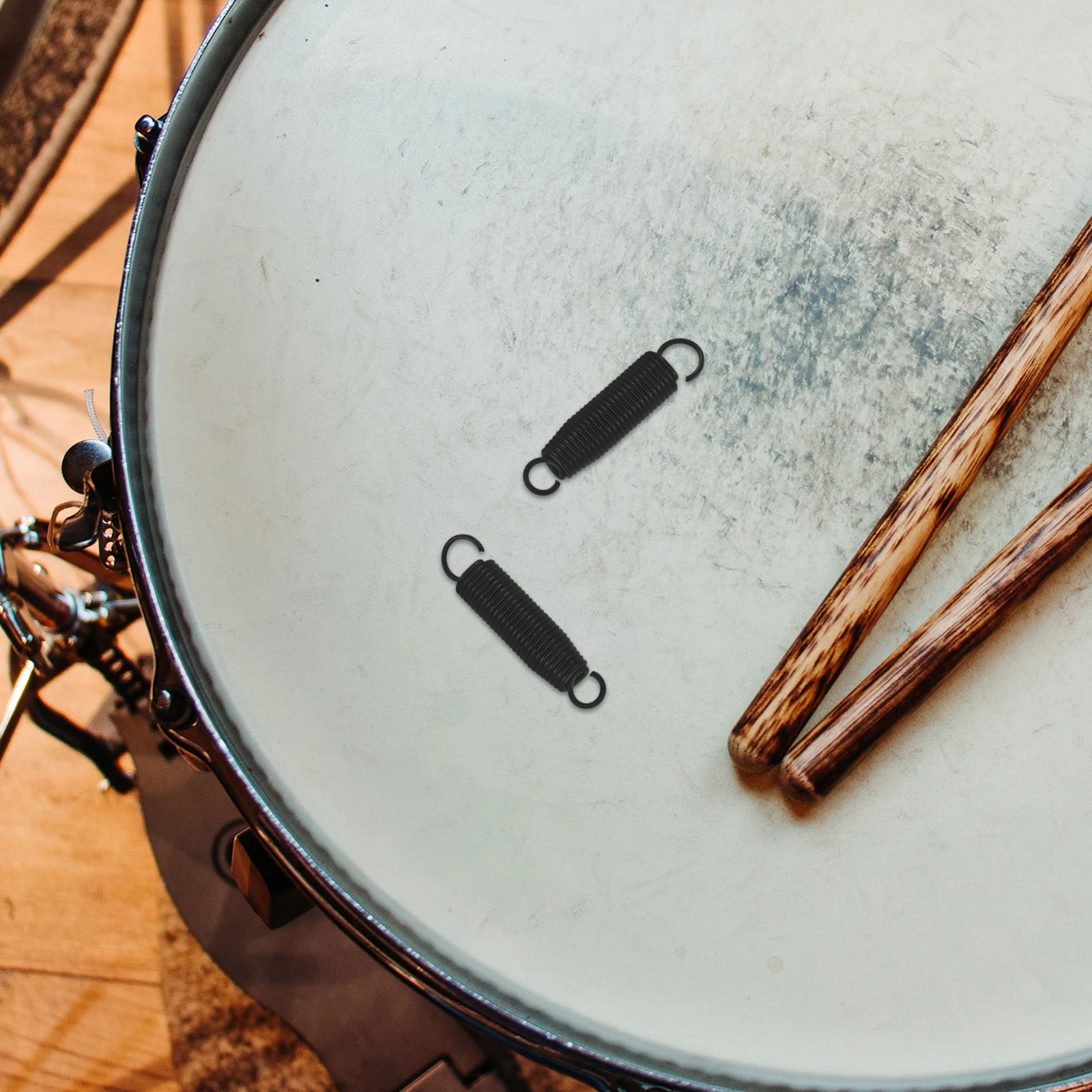 Pédale de basse en acier au carbone, 2 pièces, remplacement de Tension, pièces de tambour durables, ressort de pédale pour tambour d'instrument de Percussion
