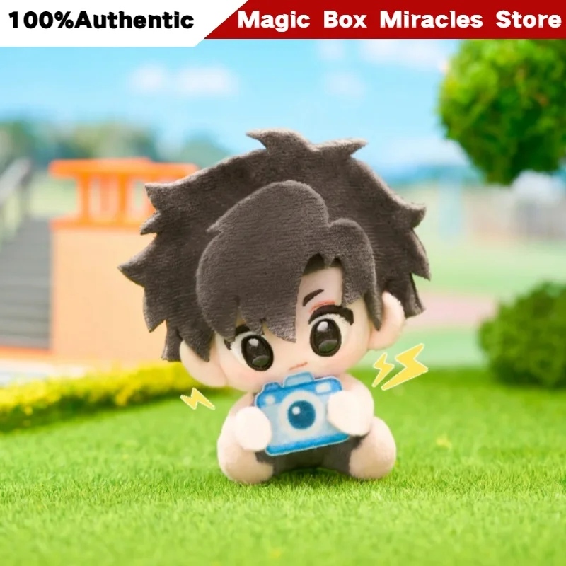 Original Minidoll Link Click Paper-Cut Plush Series Flat Cute Pendant Blind Box Merchandise Collectible Gift Art Toy