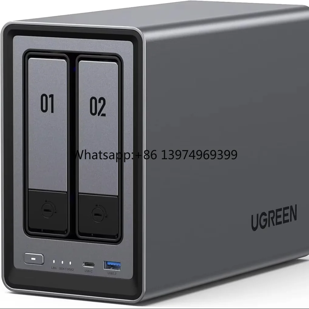 UGREEN NASync DXP2800 2-Bay Desktop NAS,  N100 Quad-core CPU Network Attached Storage (Diskless)