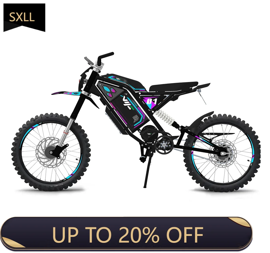 

SXLL Powerful Motor Cruiser Ebike Sur Ron 2025 Fast Offroad Adult E Chopper Bike Cross Electric Motorcycles Sport Bicycle for A