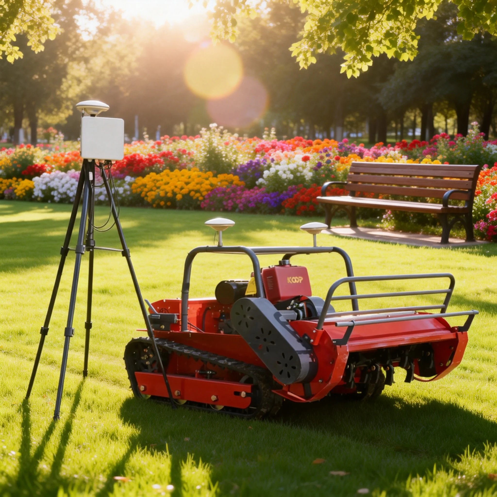 

Интеллектуальная газонокосилка с функцией предотвращения препятствий, радарной навигационной системой, подходит для парков и аэропортов.