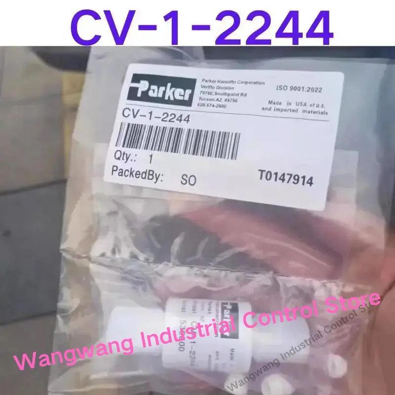 Brand-new Parker one-way valve CV-1-2244