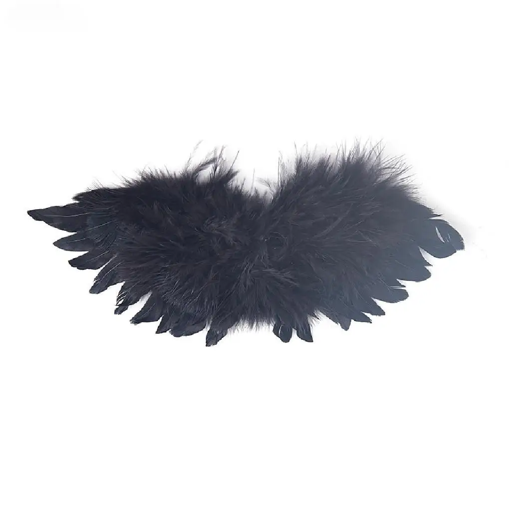 DIY Feather Angel Wing Newborn Props For EXO 1/6 1/4 1/3 BJD for labubu upset duck Doll Wings Akcesoria Pióro Prezent urodzinowy