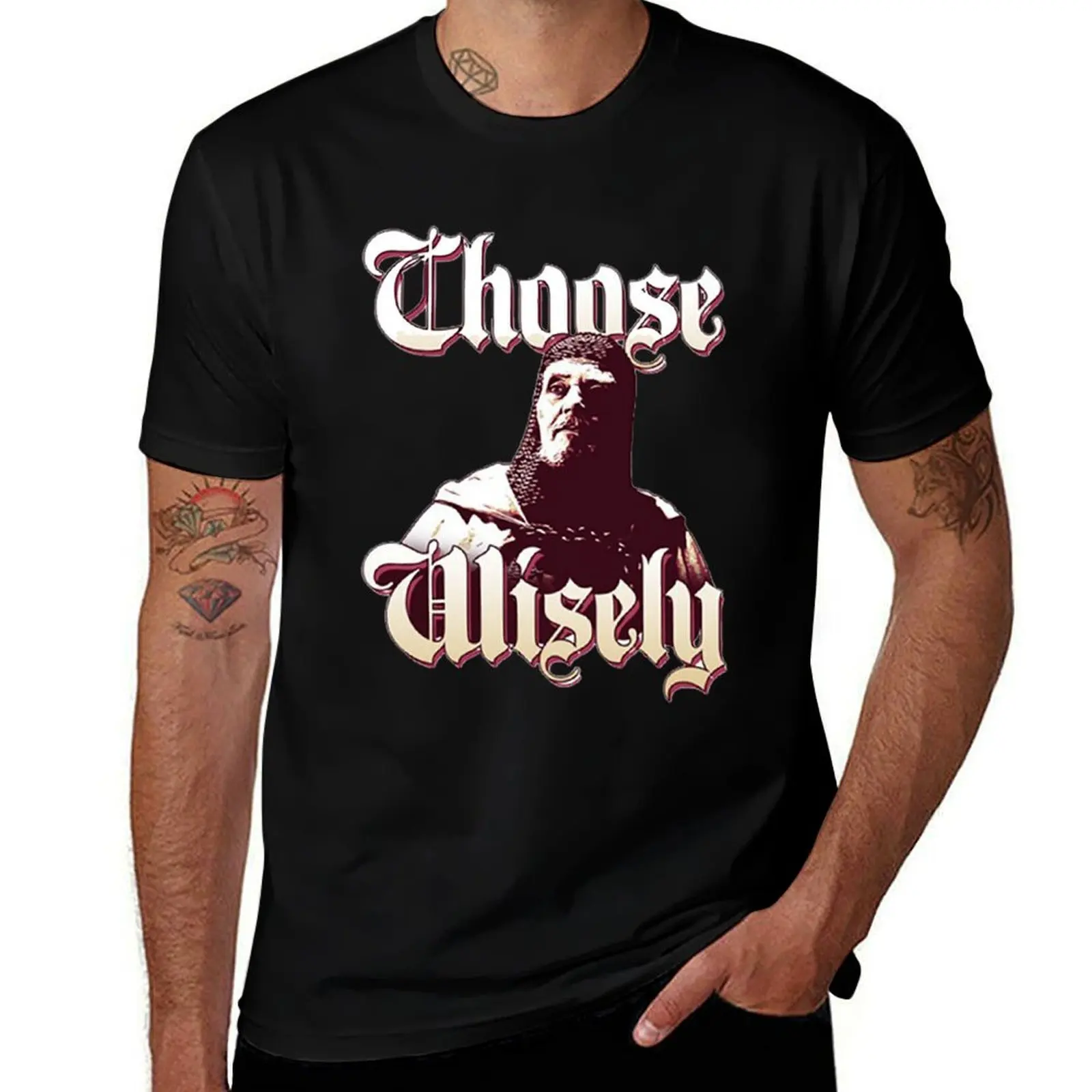 Choose Wisely T-Shirt Basic Simple Design Short Sleeve Shirt T-Shirt