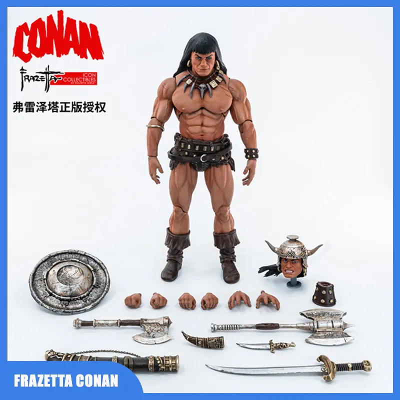 

New Pre-Sell Frazetta Conan Warrior 1:12 Scale Action Figure Action Figure Model Statue Custom Collectible Toys Gifts