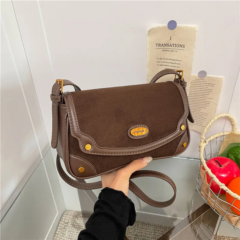 

Luxury Vintage Fashionable Crossbody Handbag With Trendy Designer Paris Fashion Minimalist Simple