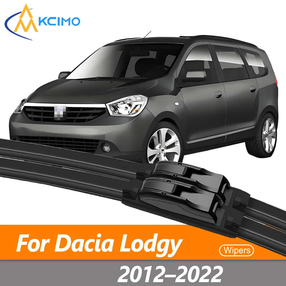 

Premium Frameless Windshield Wiper Blades For Dacia Lodgy 2012–2022 Renault Lodgy Left/ Right Front Wipers ( Set of 2 )