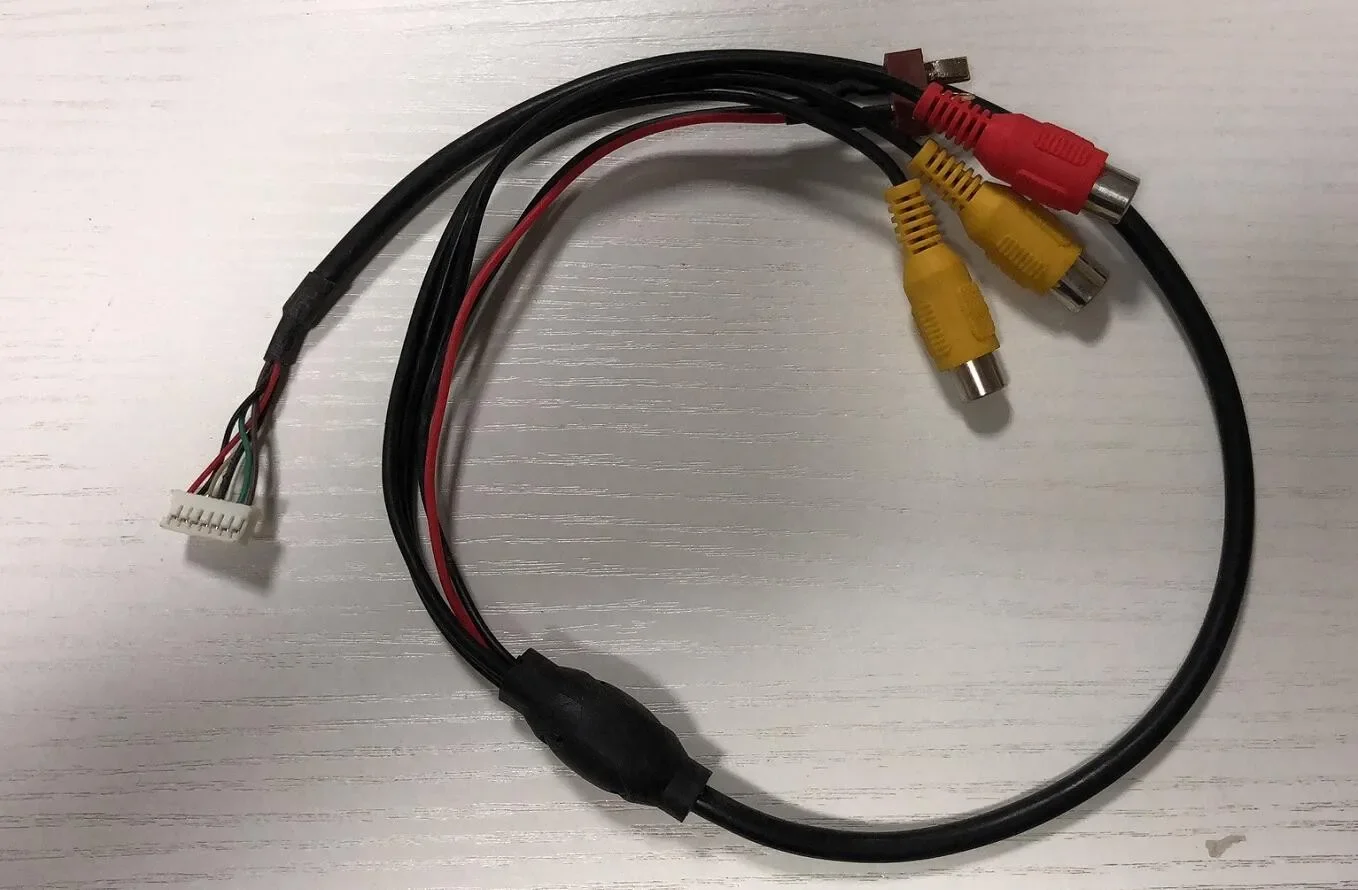 FPV Hawkeye Little Pilot Display S Terminal T Head To JST XH 7pin AV Adapter Power Supply + Video Cable