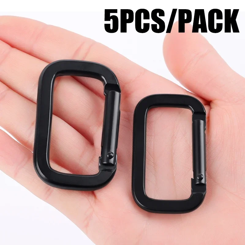 Multi-Function Safety Buckle Camping Carabiner Spring Snap Clip Water Bottle Hooks Keychain Outdoor Climbing Camping Hiking Tool