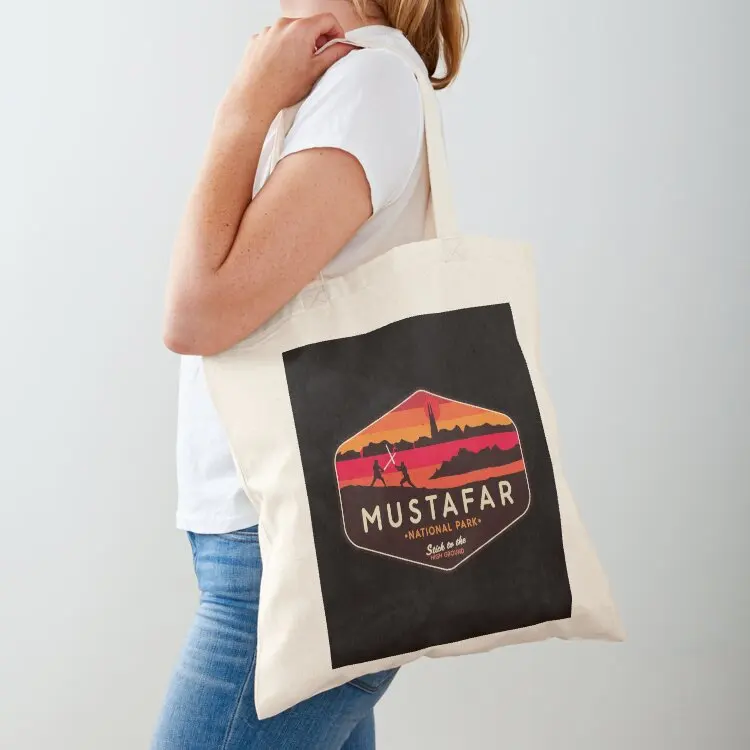 

Mustafar National Park Tote Bag supermarket folding bag Shopping bags the tote bag Big