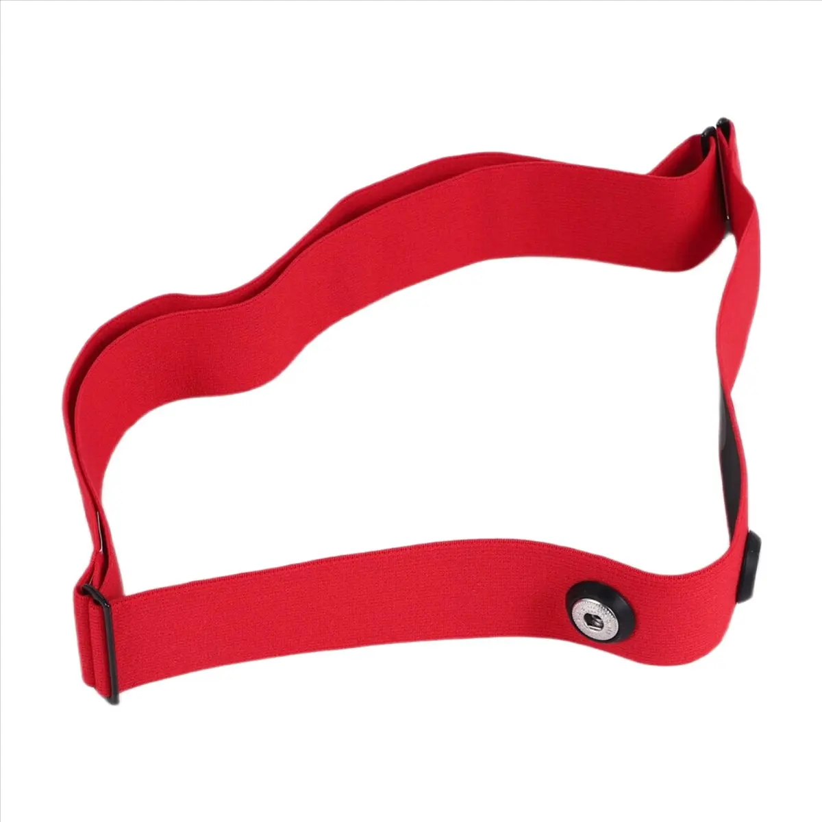 New Arrival Heart Rate Belt Chest Strap for Mount Heart Rate Sensor Monitor Elastic Soft Strap Band Red