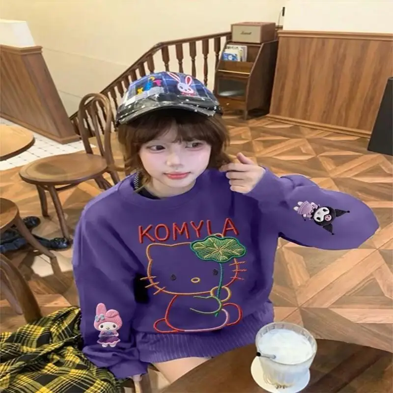 Round Neck Hoodie W… - image