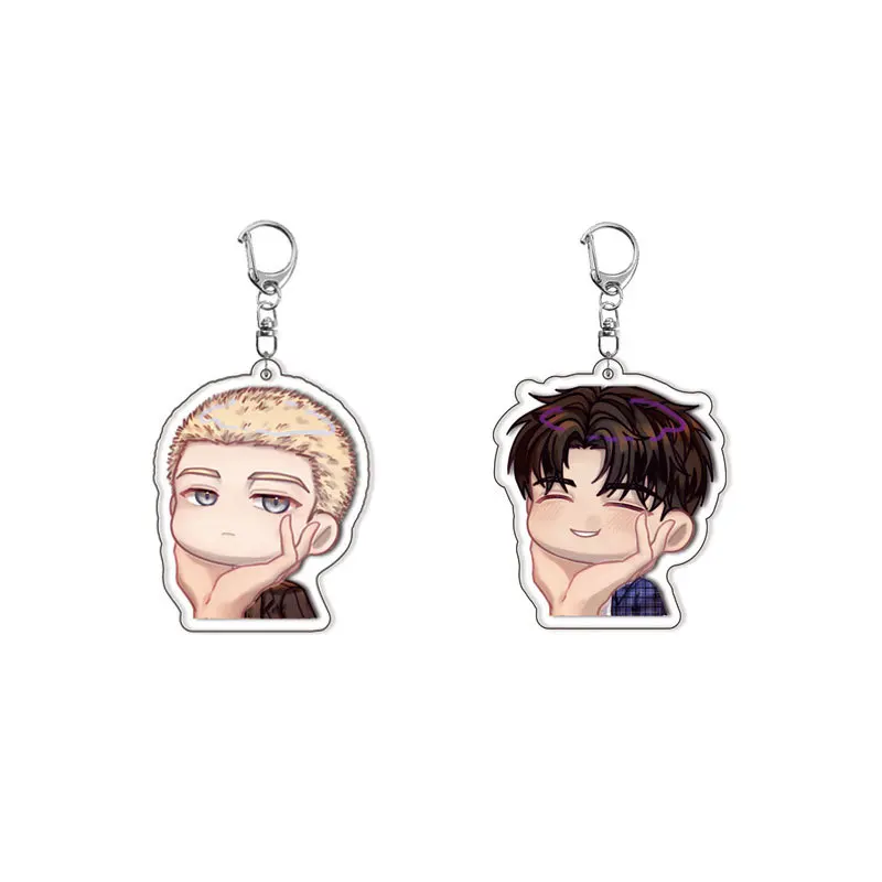 

Shut Line Jake Shin Acrylic Manwha Keychain Pendant Jewelry Animation Related Product Key Chain Friend Gift Bag Charms Souvenir