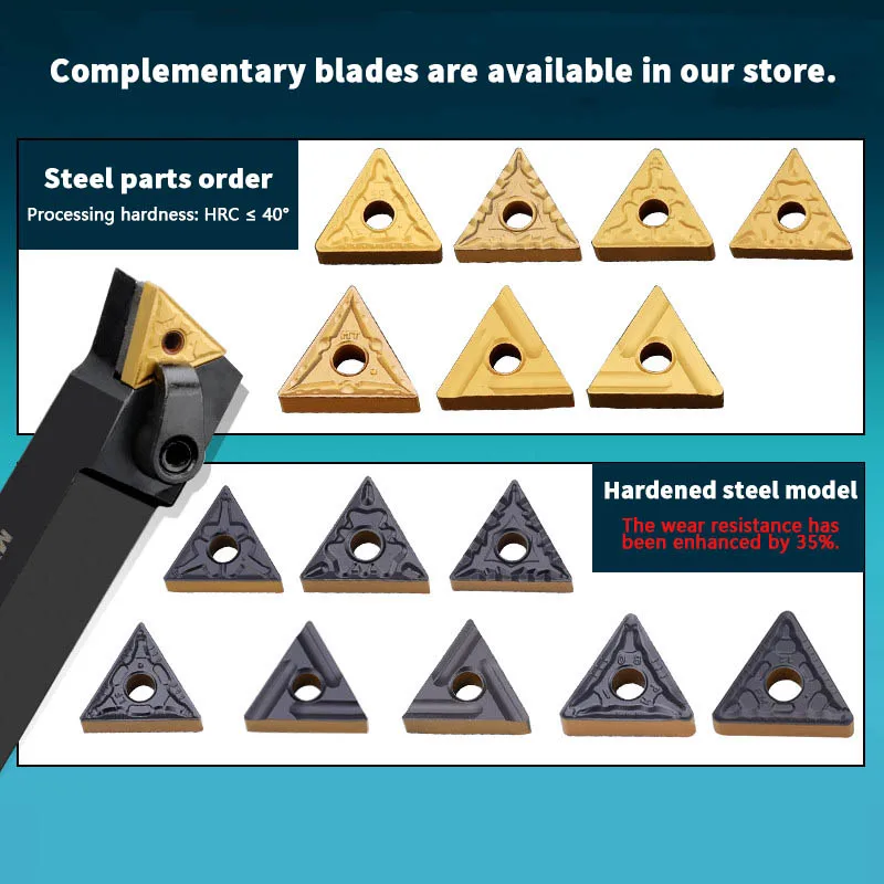 105-degree CNC external cylindrical turning tool holder with triangular row of inserts MTQNR/MTQNL 2020K16/2525M16