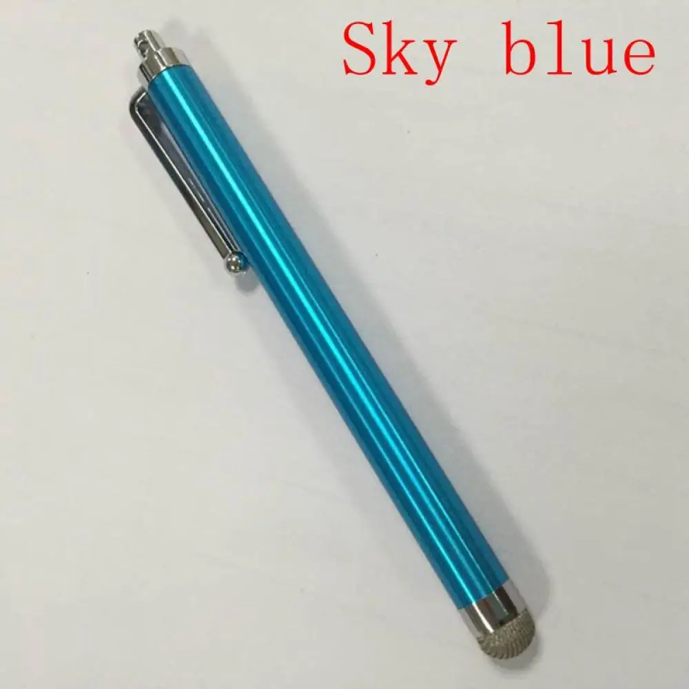 

Hot Micro Fibre Tip Touch Screen Stylus Capacitive pen Metal For Smart CellPhone Tablet PC