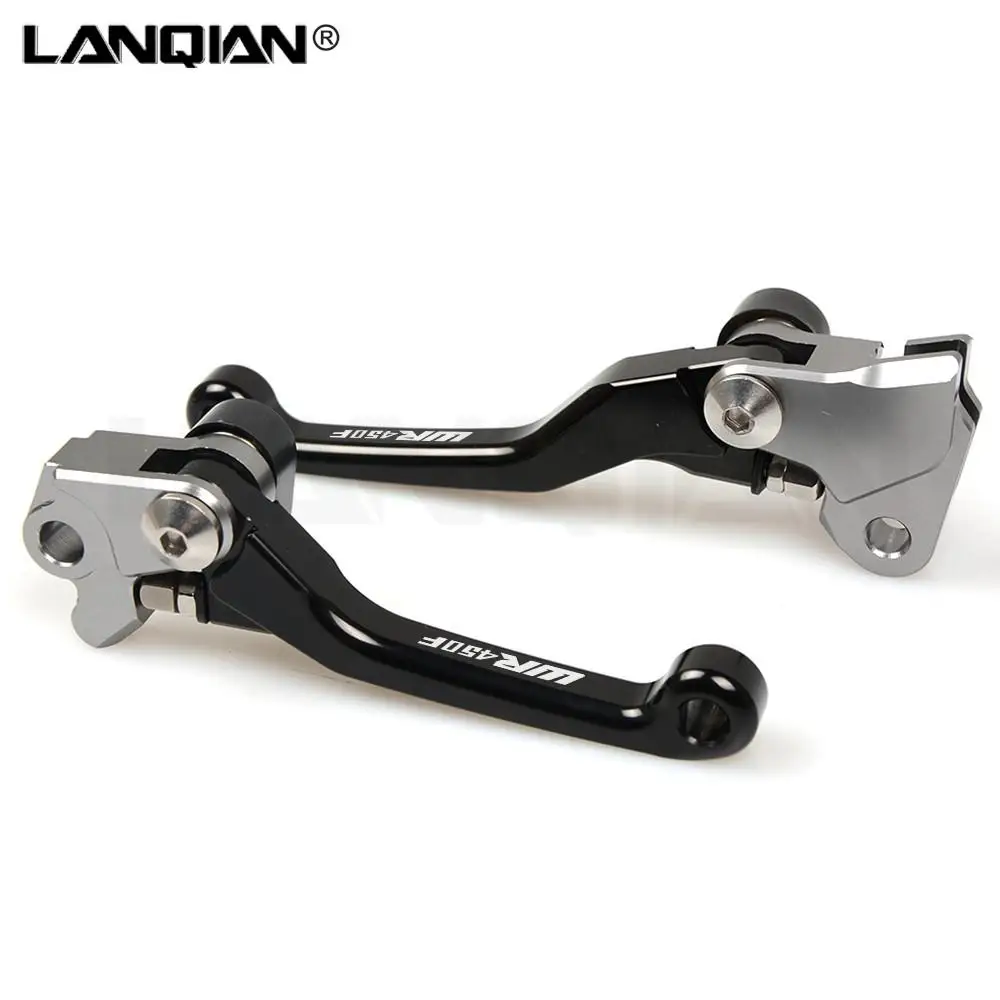 For YAMAHA WR450F Dirt bike Pivot Lever High QualityMotorcycle Brake Clutch Levers WRF 450 WR 450F 2001-2015 2005 2006 2008
