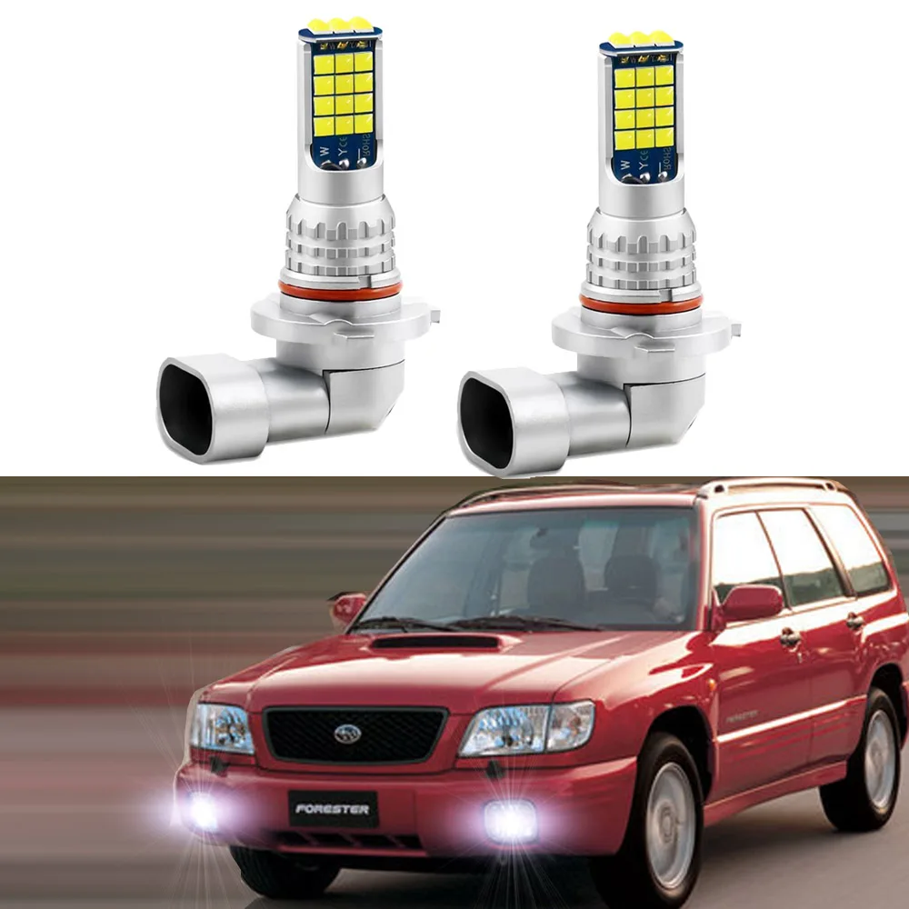 

Светодиодные противотуманные фары для Subaru Forester SF 1997 1998 1999 2000 2001 2002, 2 шт., передсветильник противотуманные фары, белый Canbus