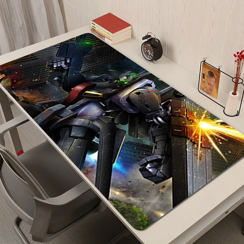 

Mouse Pad Anime Rubber Mousepad Desk Mat Gaming Mats PC Accessories Extended Pad Non-Slip Mechanical Warrior Gundam Keyboard Mat
