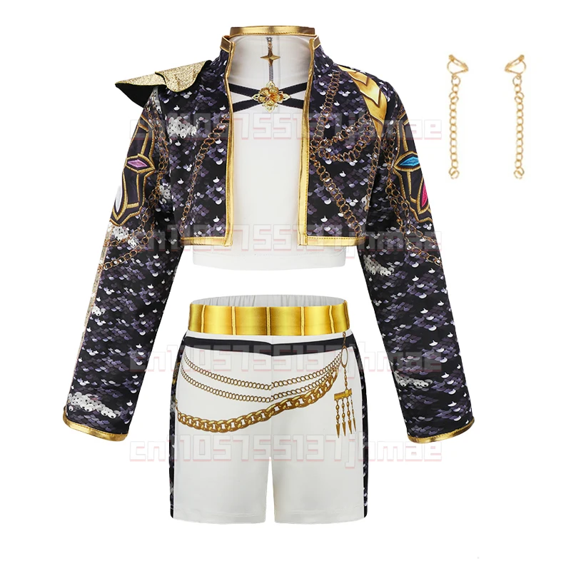 New girls hip-hop suit Halloween stage performance costumes Korean pop girl group hot girls special occasion children's clothing