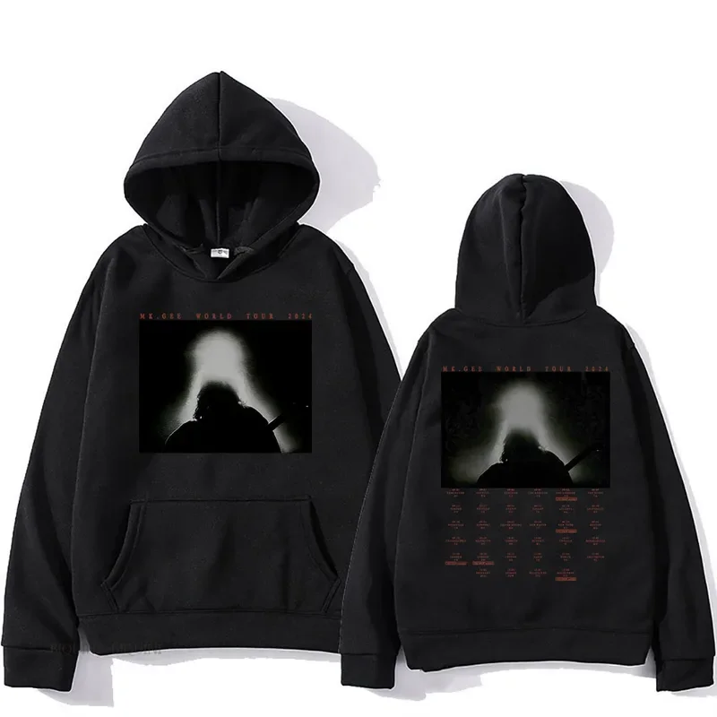 

2024 World Tour Mk.gee Hoodies Long Sleeve Men/Women Streetwear Pronounced McGee Album Print Sweatshirt Sudaderas Fall Soft Tops