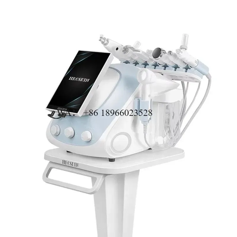WMWMNU 9 In 1 Hydrotherapy AI Detection Analysis Face Deep Clean Rejuvenation Deep Hydration Facial Device