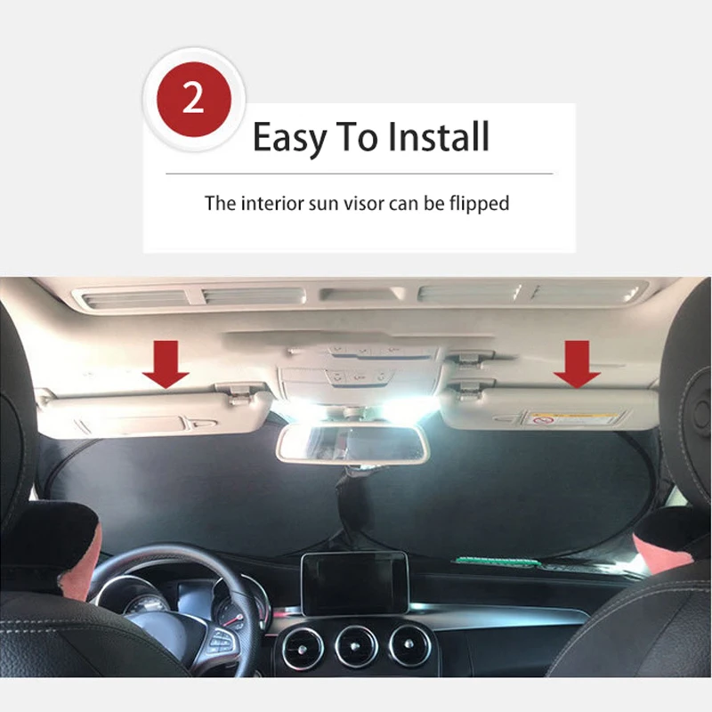 窓とサンバイザー,フロントガラス,ウインドブレーカー,折りたたみ式,UV保護,カーテン,スタイリングアクセサリー