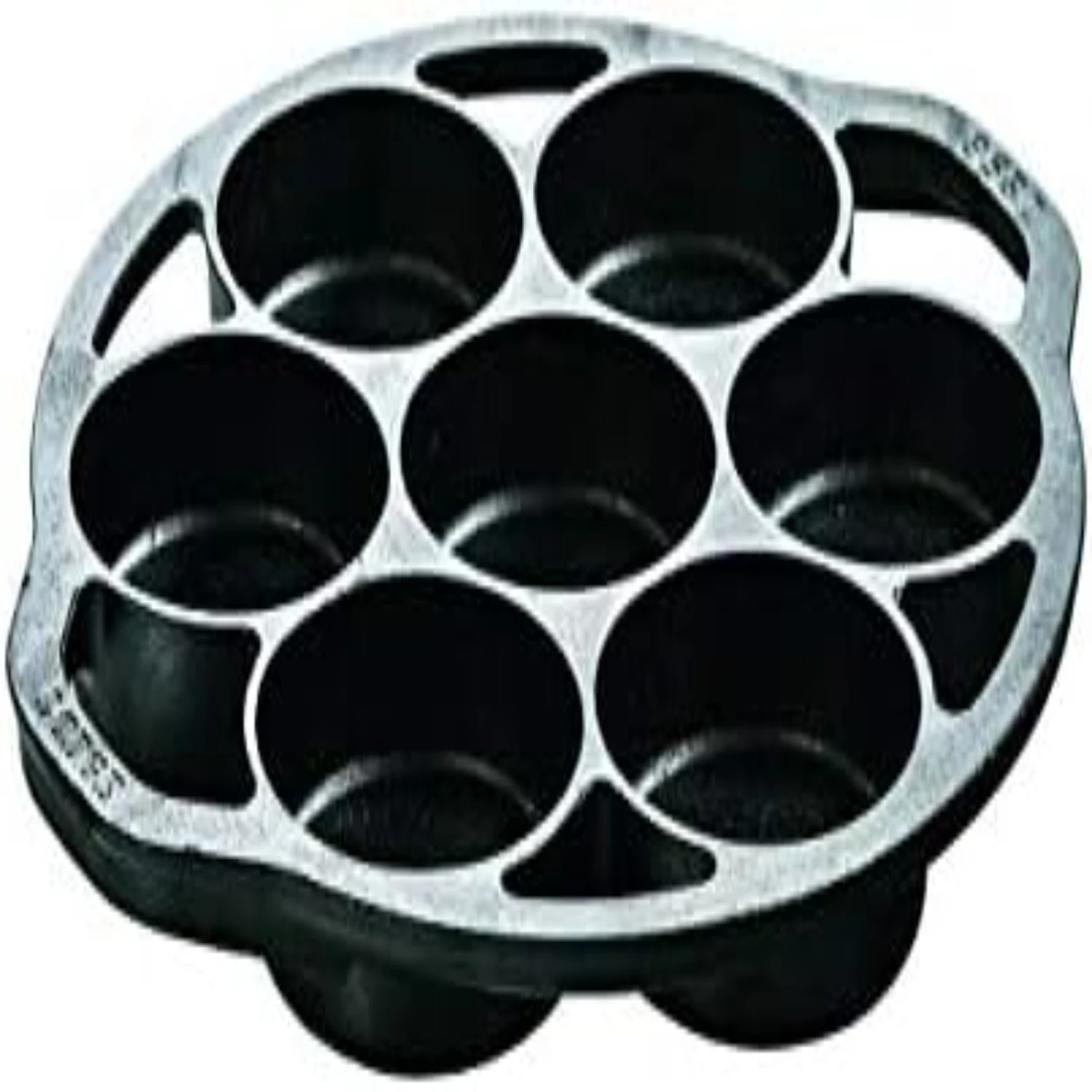 Pre-seasoned Cast Iron Mini Cake Pan for Baking Biscuits, Desserts, and Cupcakes - Perfect for Individual Treats