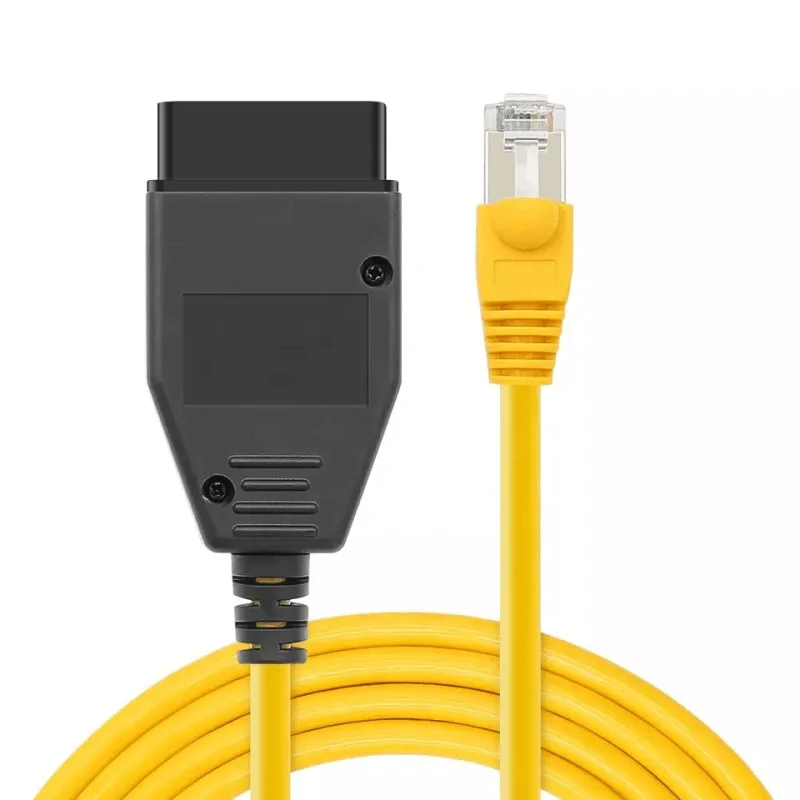 ENET Coding Cable OBD2 RJ45 Compatible for BMW F G I Series Coding Programming Diagnosis