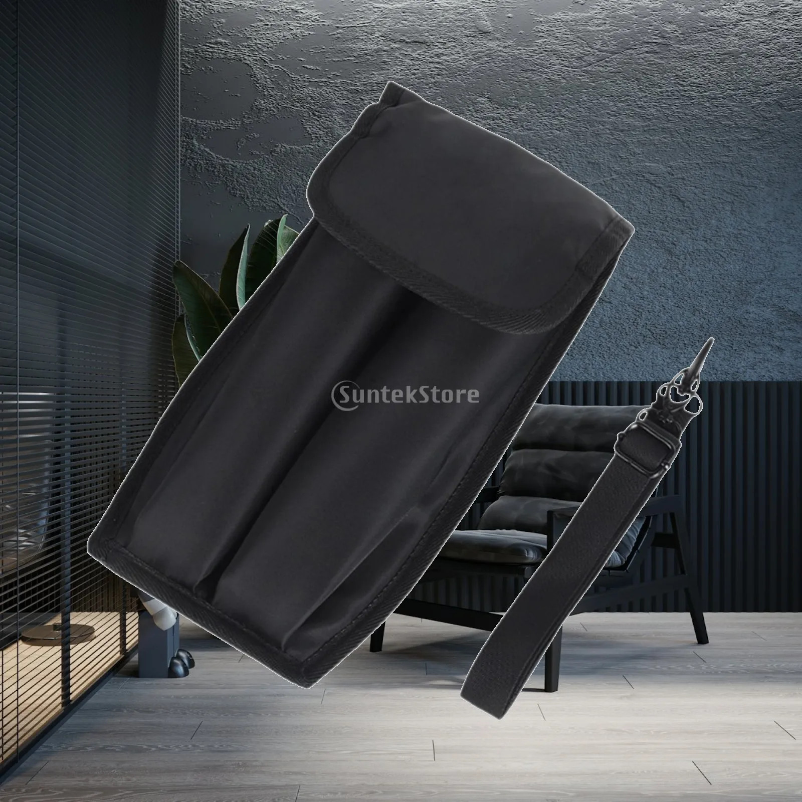 

Mic Carrying Case Cloth Professional Party with Seperate Compartment Chat Room Live Broadcast Broadcasting Studio Organizer