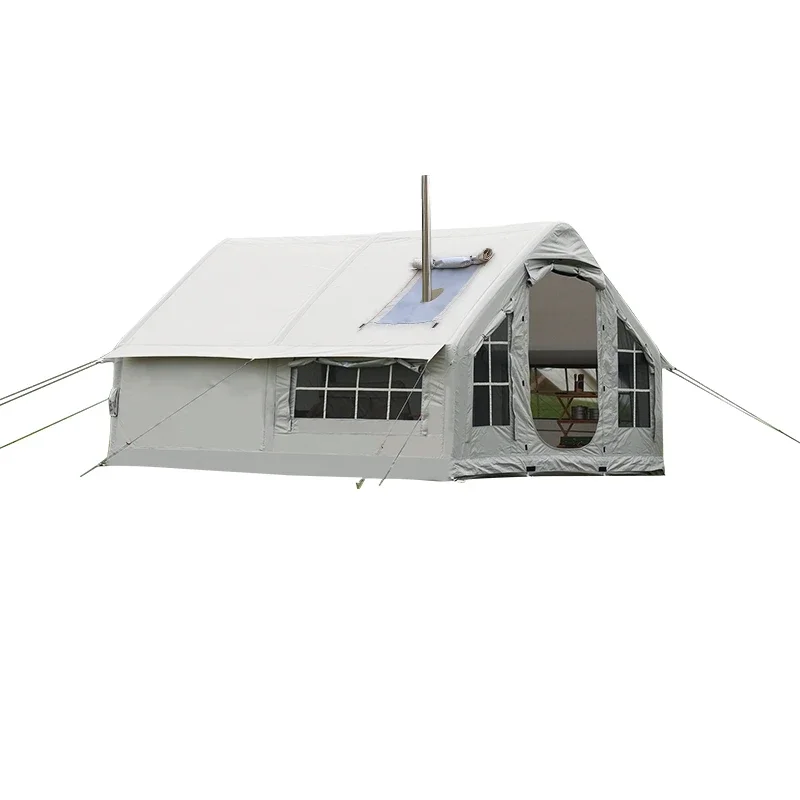 

Outdoor Inflatable Tent Camping Overnight Camping Full Set Instrument Folding Portable Rainproof Windproof