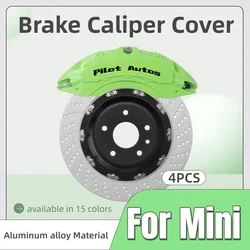 For MINI Brake Caliper Cover Aluminum Fit Countryman Clubman Paceman JCW JOHN COOPER R55 R56 R57 R58 F54 F55 F56 F57 F58