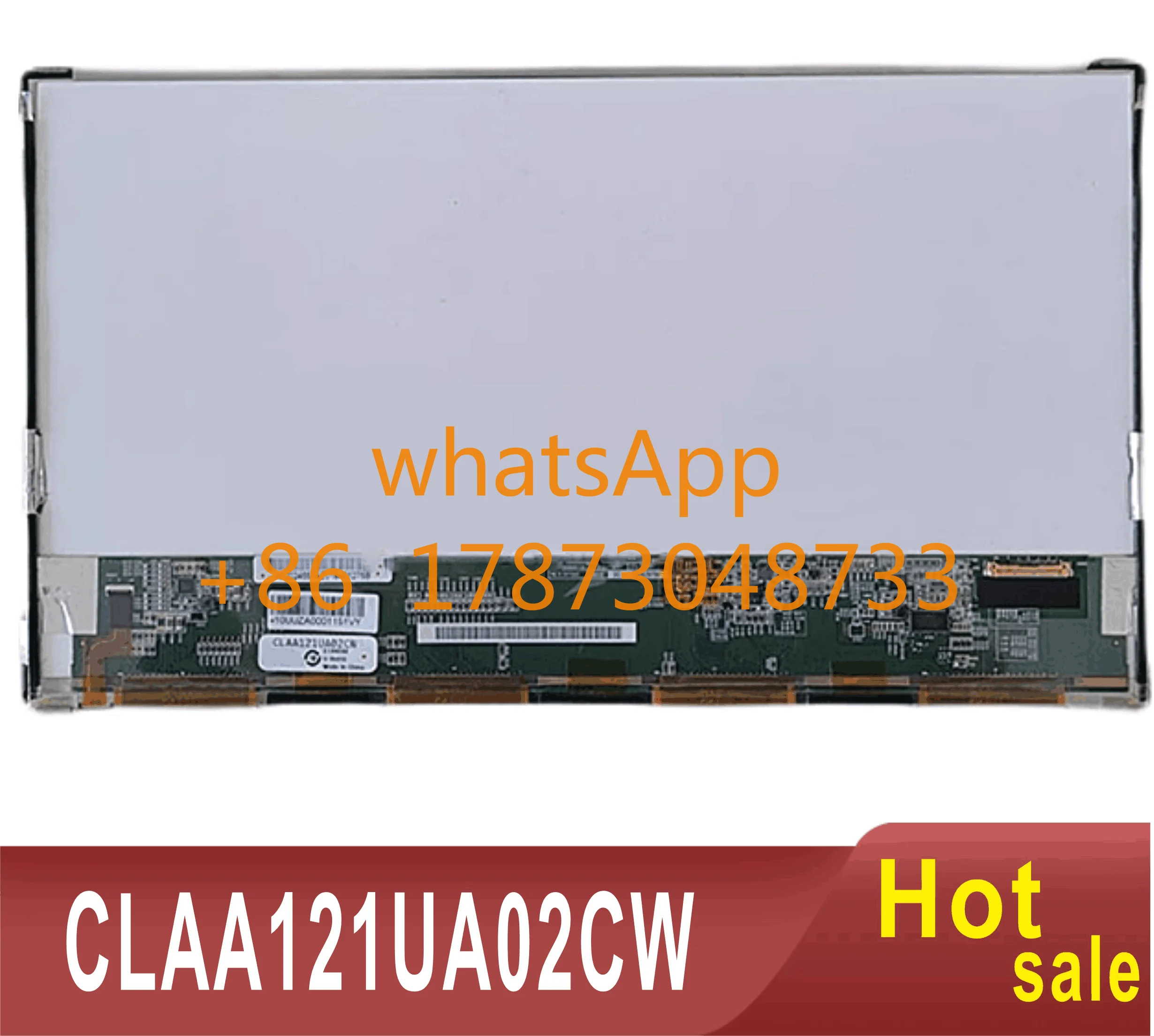 

Original 12.1''1600*900 industrial LCD panel CLAA121UA02CW